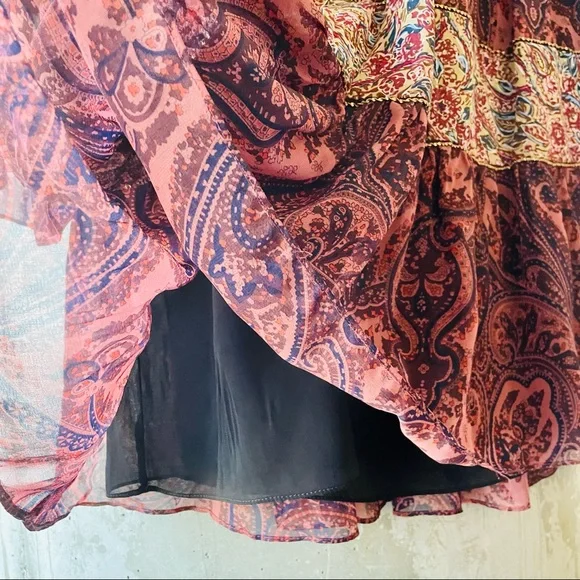 ZARA Woman Super Flowy Sheer Mini Dress | Size M - Picture 12 of 15